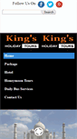Mobile Screenshot of kingsholidays.net
